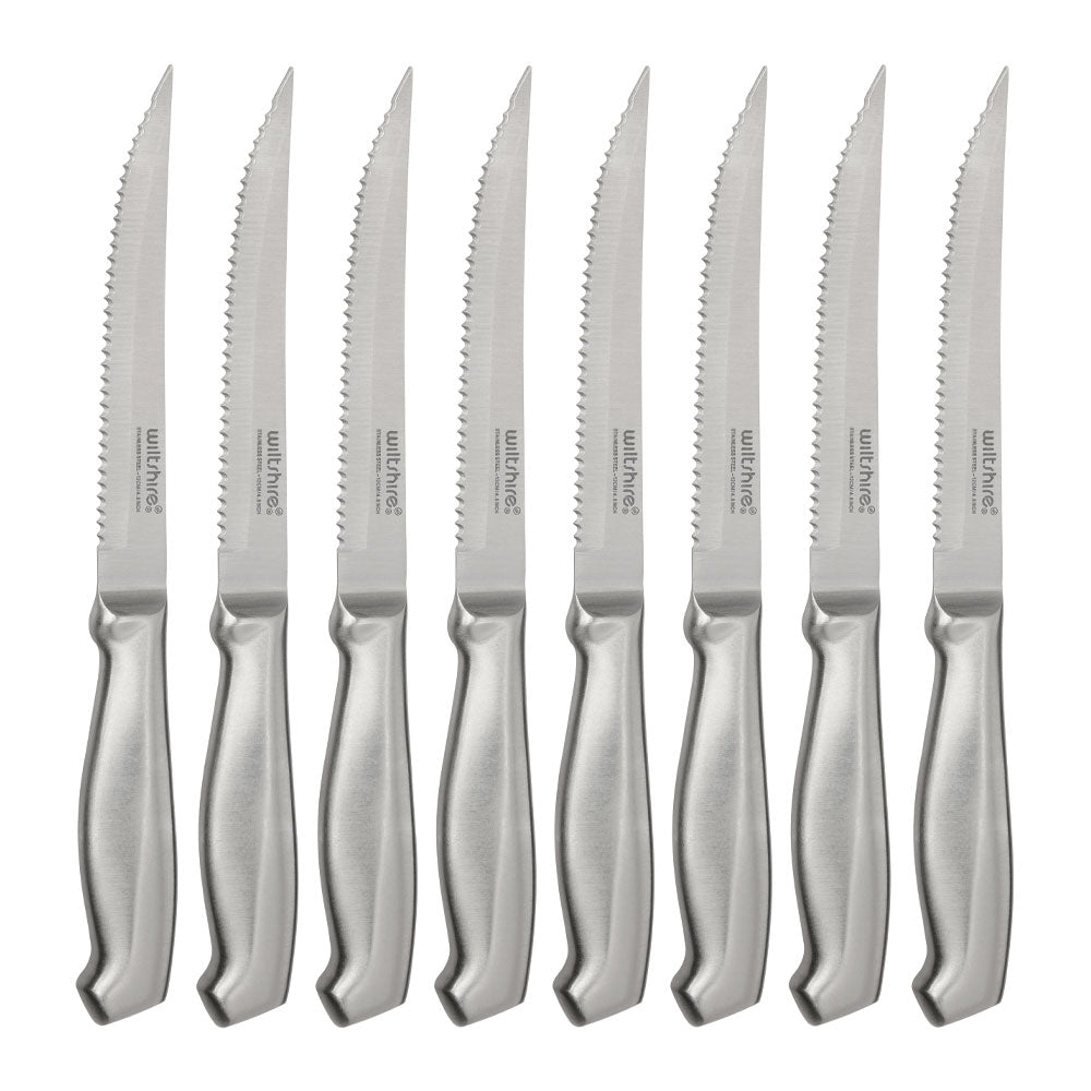Wiltshire Stainless Steel 8 Piece Steak Knife Set