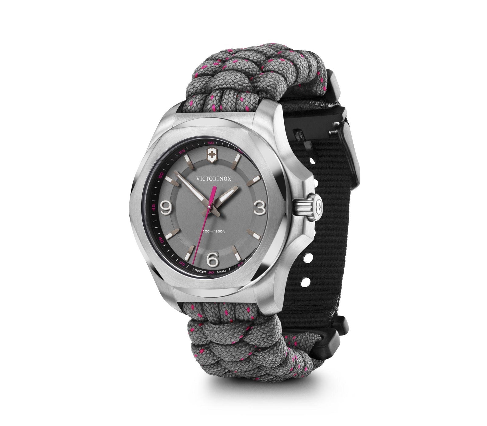 Victorinox I.N.O.X. V Watch - Grey - Grey Paracord Strap