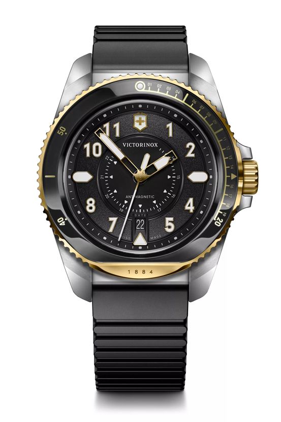 Victorinox Journey 1884 Stainless Steel Green Ceramic Dial on Bracelet