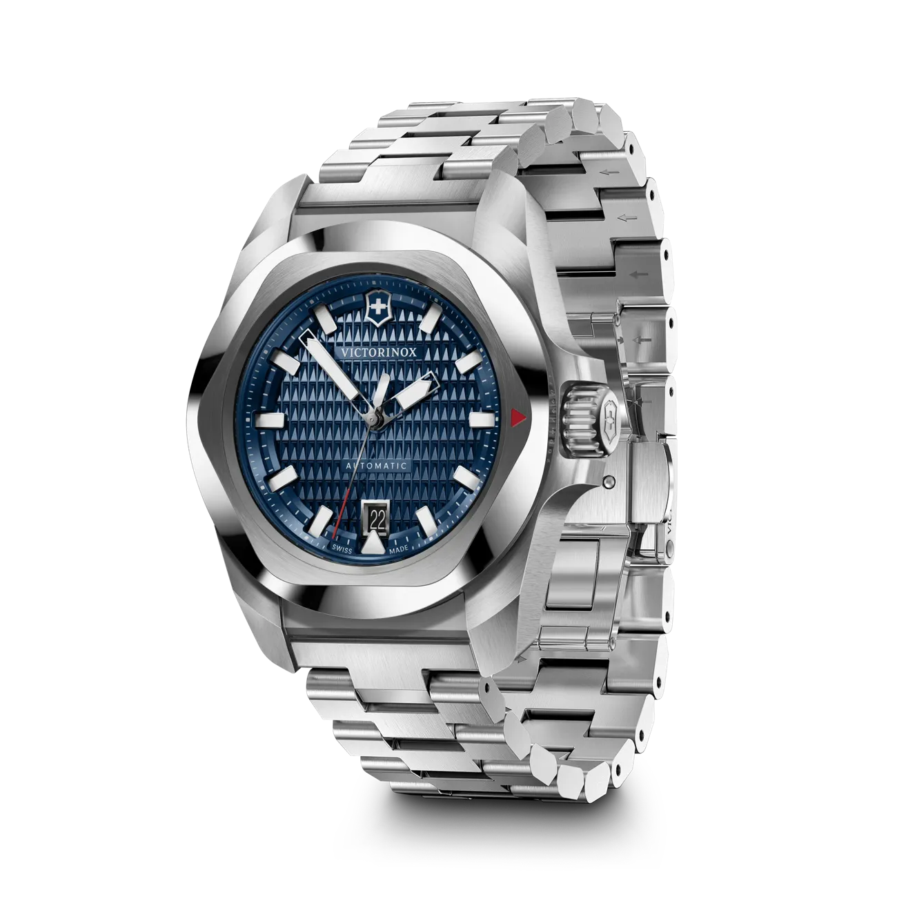 Victorinox I.N.O.X. Automatic 41mm Stainless Steel Bracelet - Blue Dial