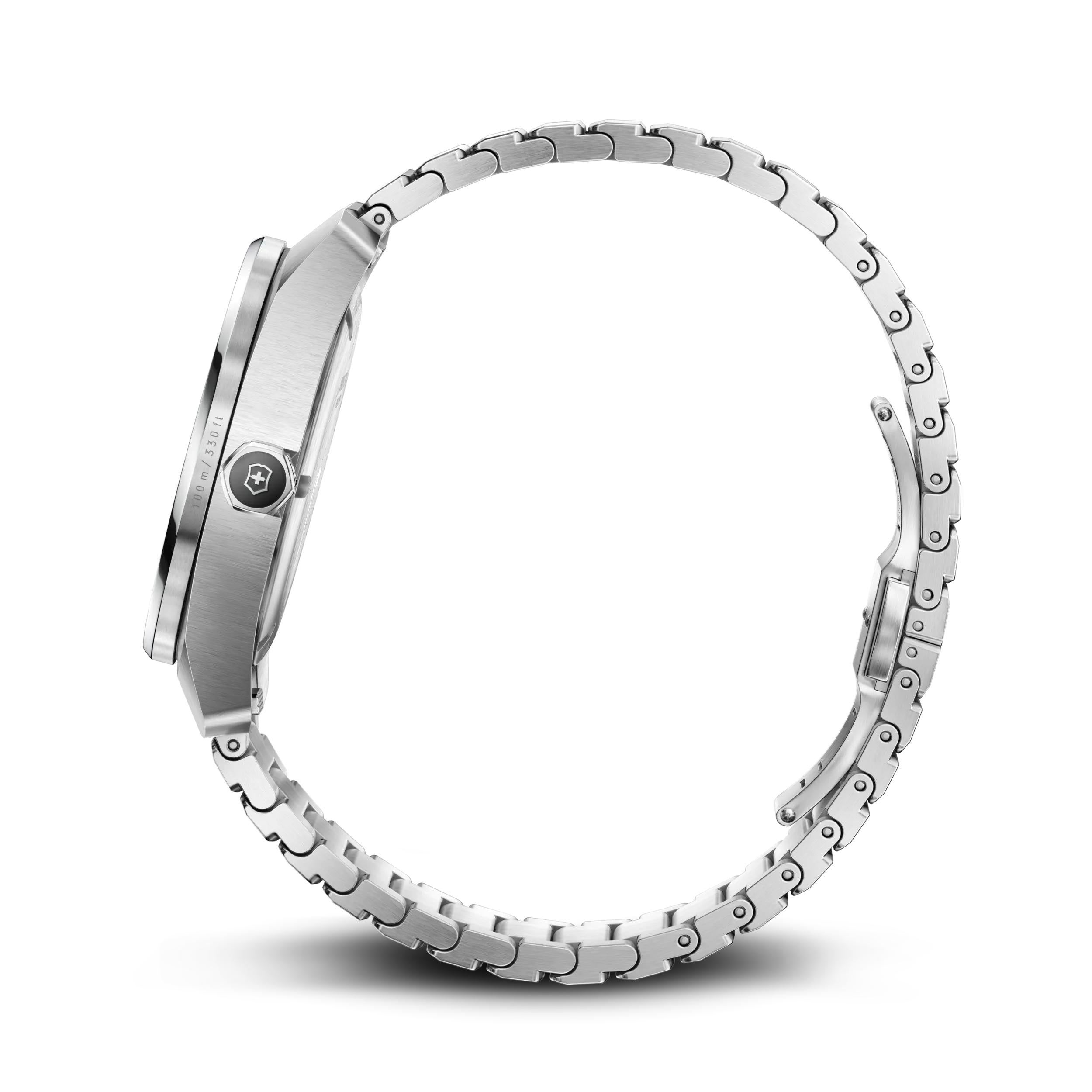 Victorinox Concept One Solar Black Dial on Stainless Steel Bracelet