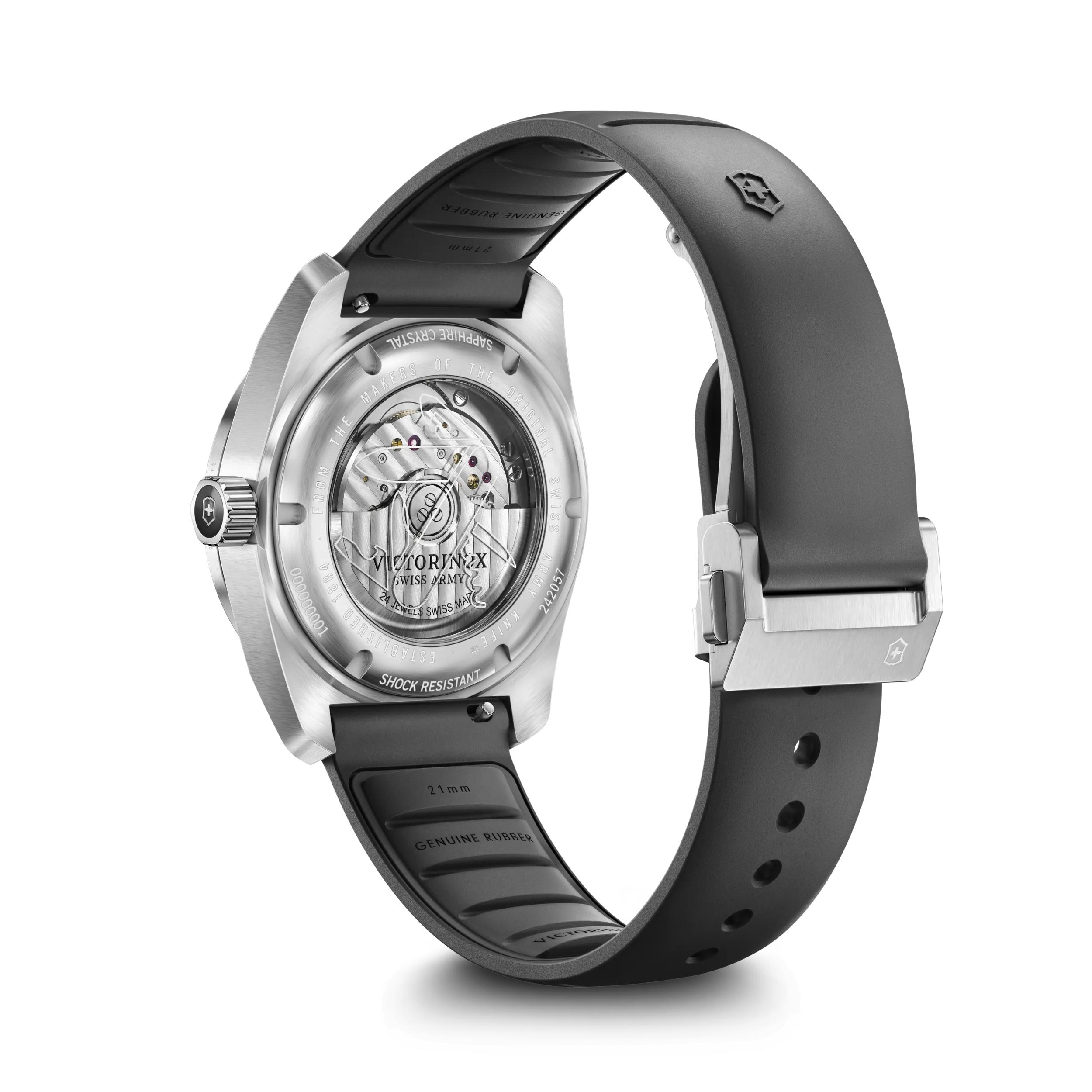 Victorinox Concept One Automatic Black Dial on Rubber Strap