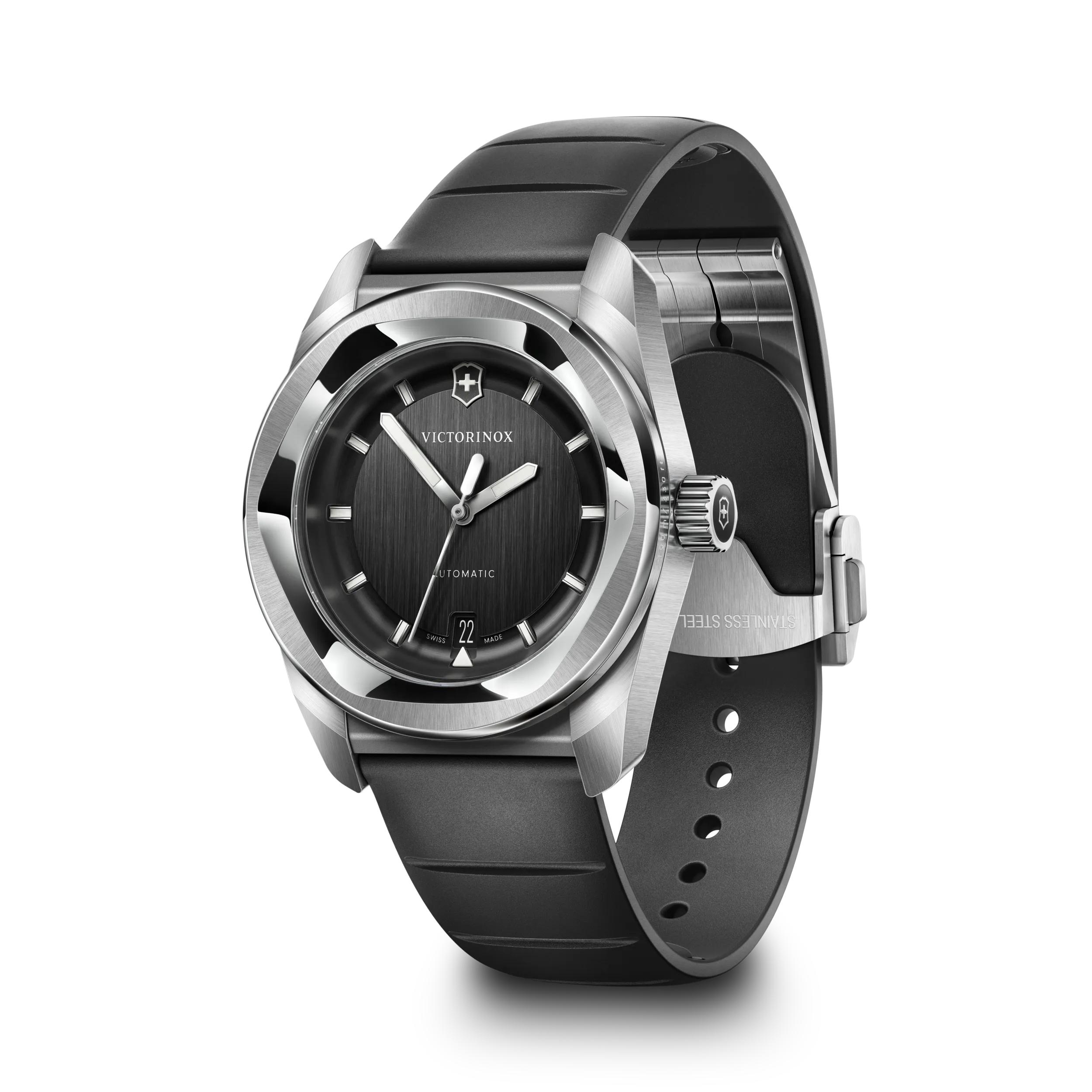 Victorinox Concept One Automatic Black Dial on Rubber Strap