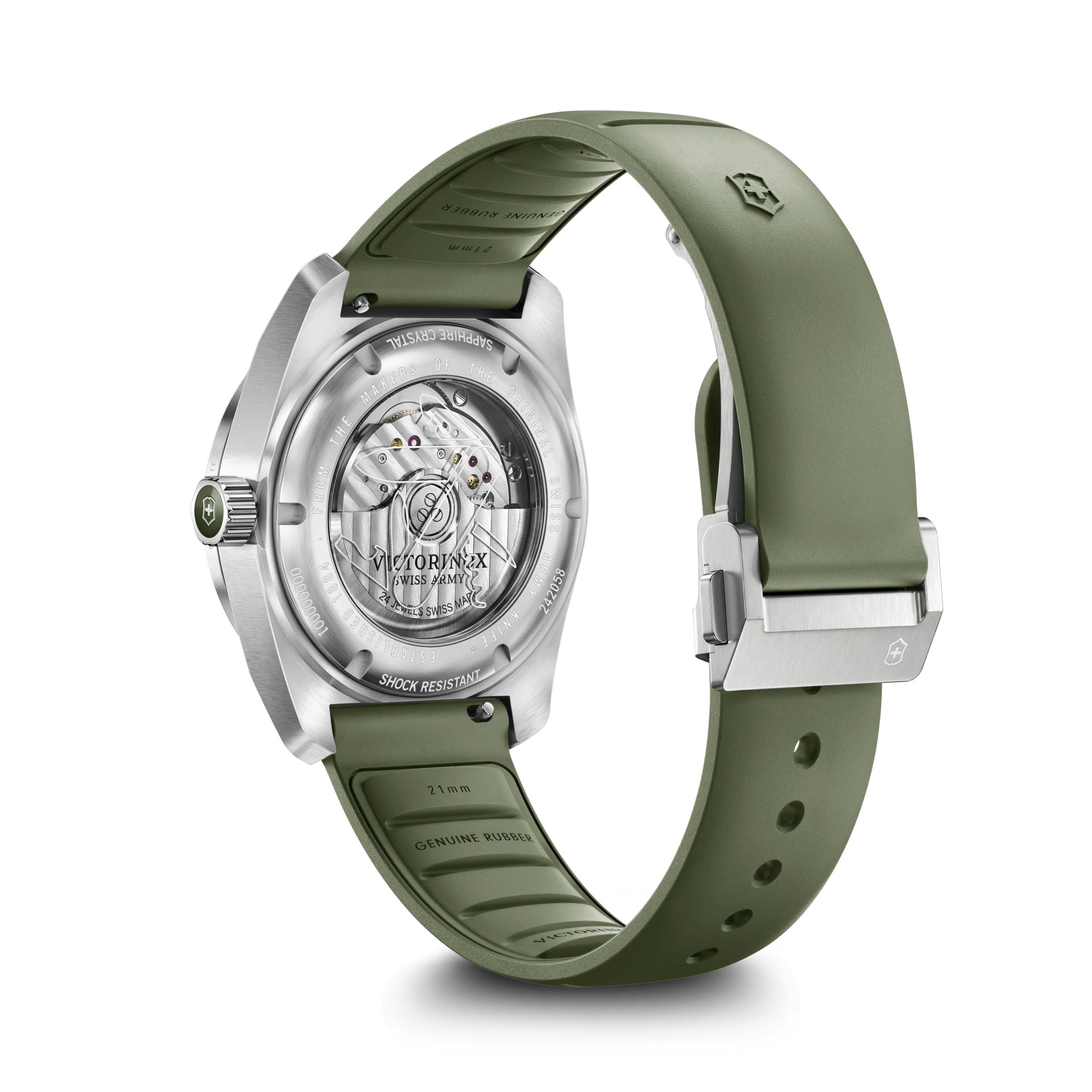 Victorinox Concept One Automatic Green Dial on Rubber Strap