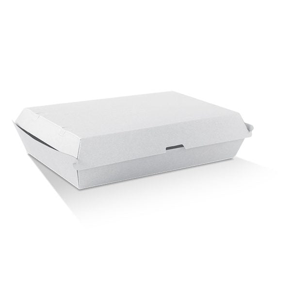 ecoware Family Pack White Corrugated Plain (Carton of 100)