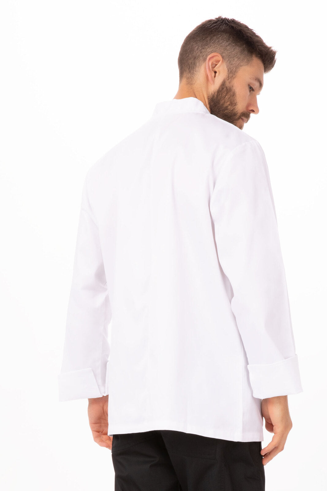 Chef Works Le Mans Men's Chef Jacket - White