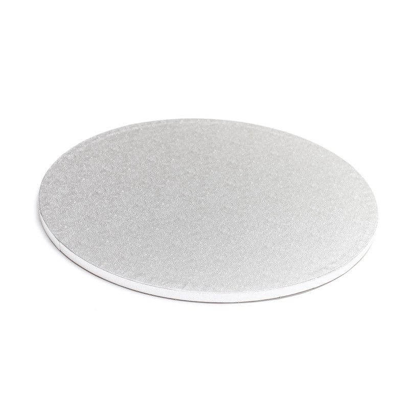 Bake Group Drum Cake Board Round Silver 8in
