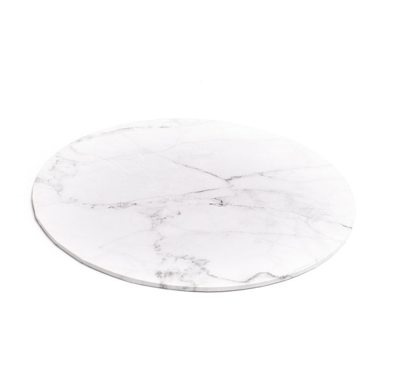 Bake Group Food Presentation Cake Board Round Marble 12in