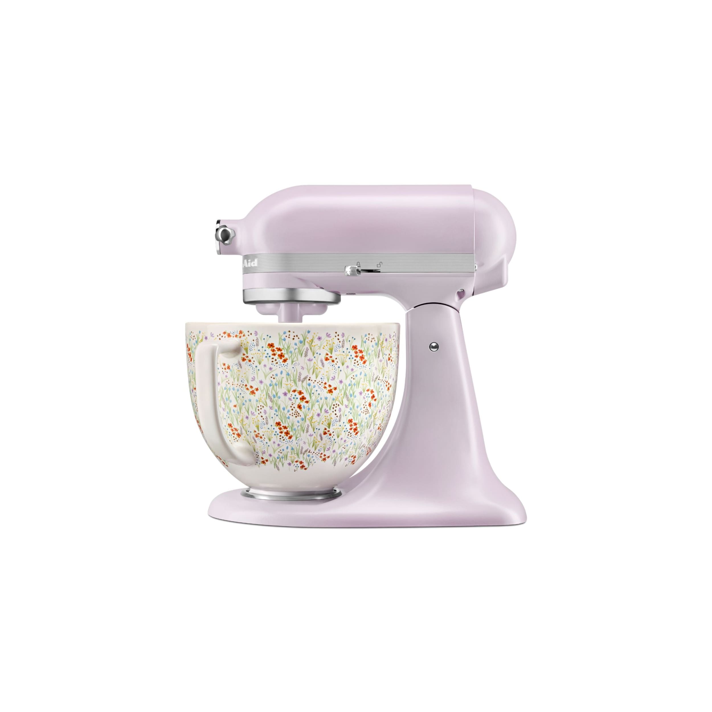 KitchenAid Artisan Tilt-Head Stand Mixer with Wildflower Ceramic Bowl KSM156