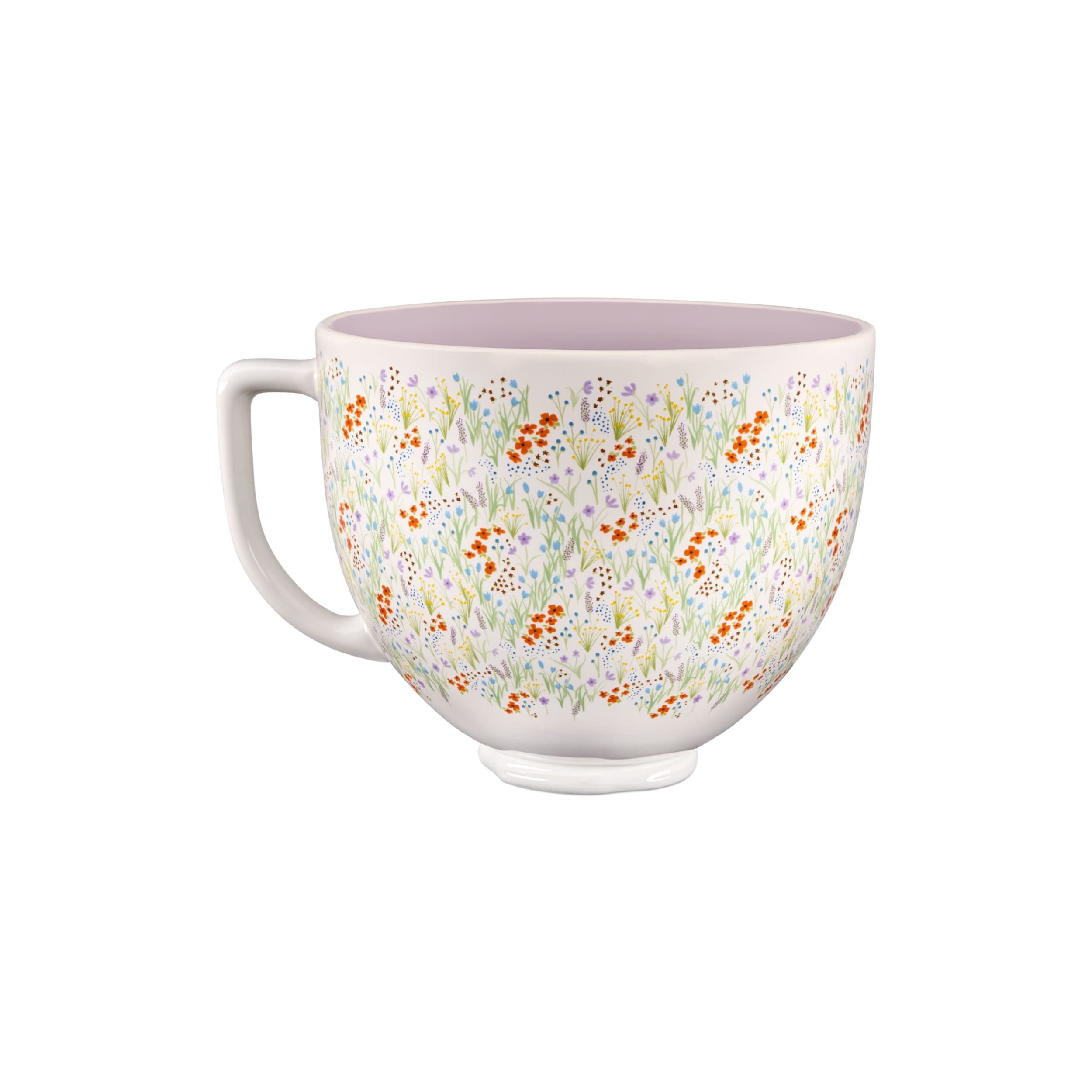 KitchenAid Artisan Tilt-Head Stand Mixer with Wildflower Ceramic Bowl KSM156