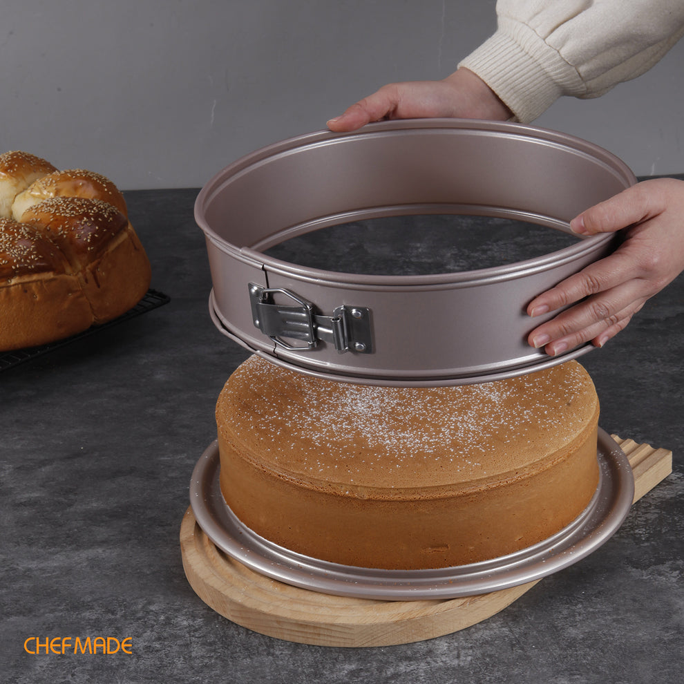 CHEFMADE Springform Cake Pan with 2 Bases 27cm (WK10015)