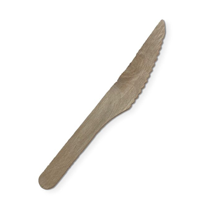 ecoware Economy Wooden Knife (Carton of 2000)