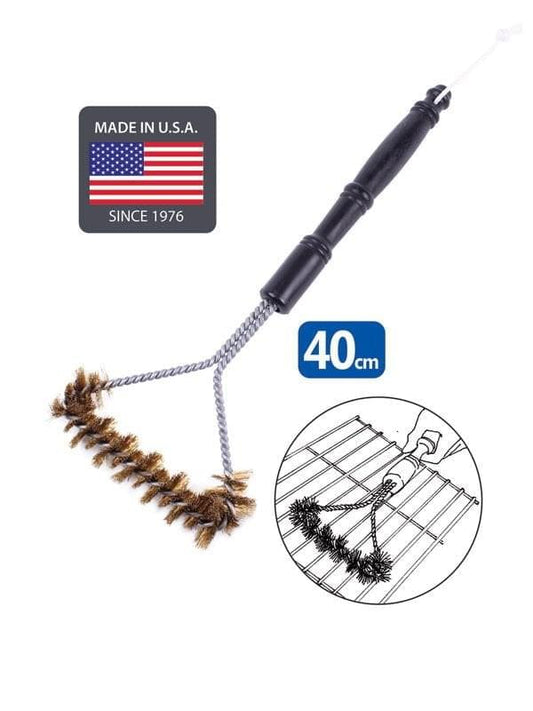 Medium Brass Spiral Barbecue Brush