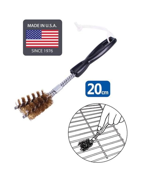 V-Shaped Brass Spiral Brush