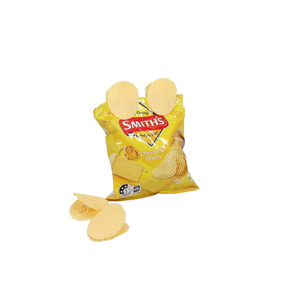 Cute Bag Clips 4 Pack - Potato Chips