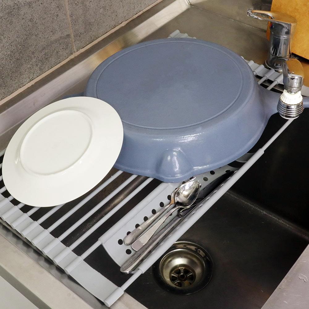 White Magic Drying Rack & Cutlery Drainer