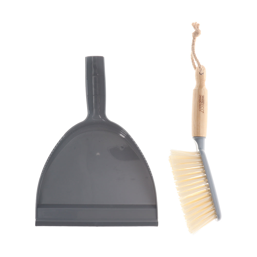 Eco Basics Dustpan & Brush Set