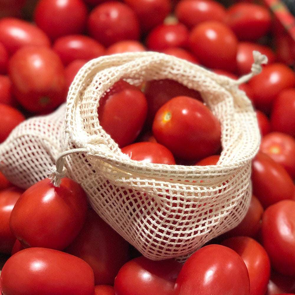 Eco Basics Cotton Produce Bag - 2 Pack