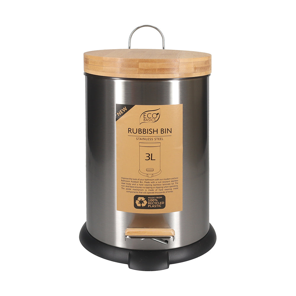 Eco Basics Rubbish Bin 3L