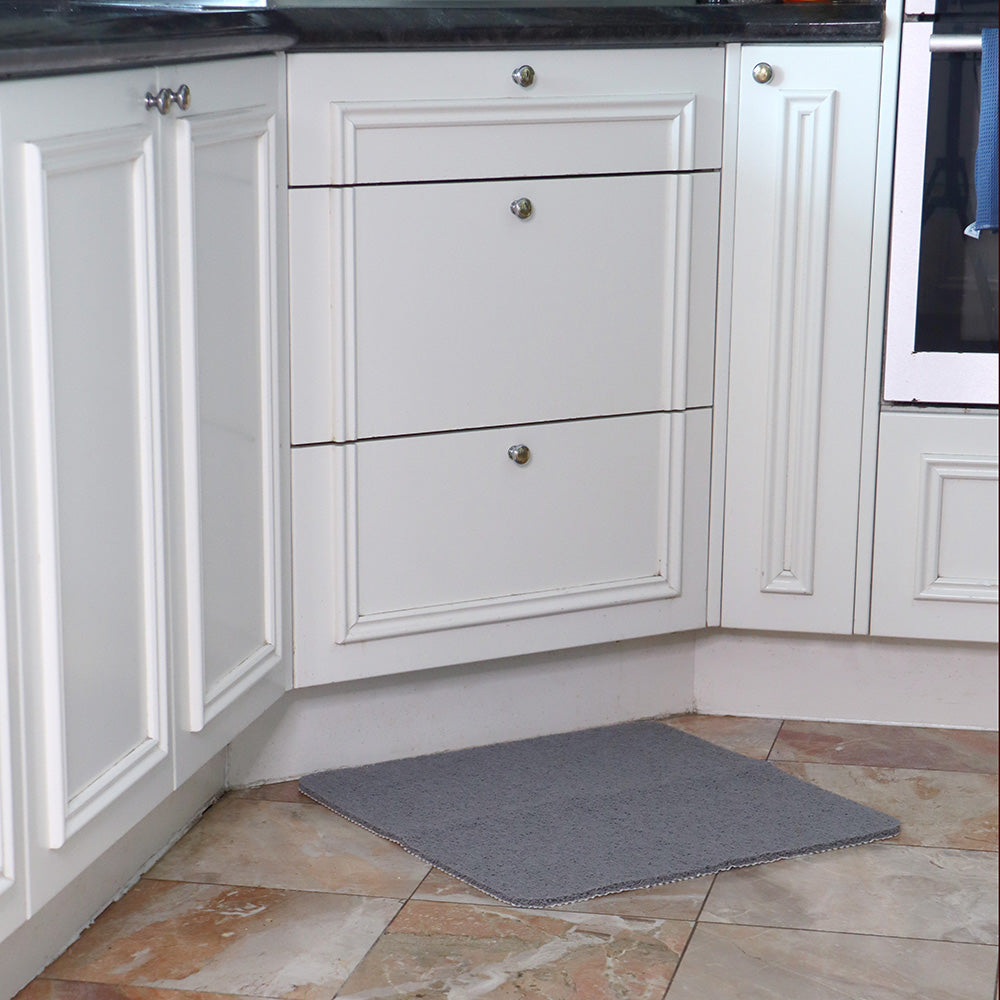 White Magic Non-Slip Shower Mat Square