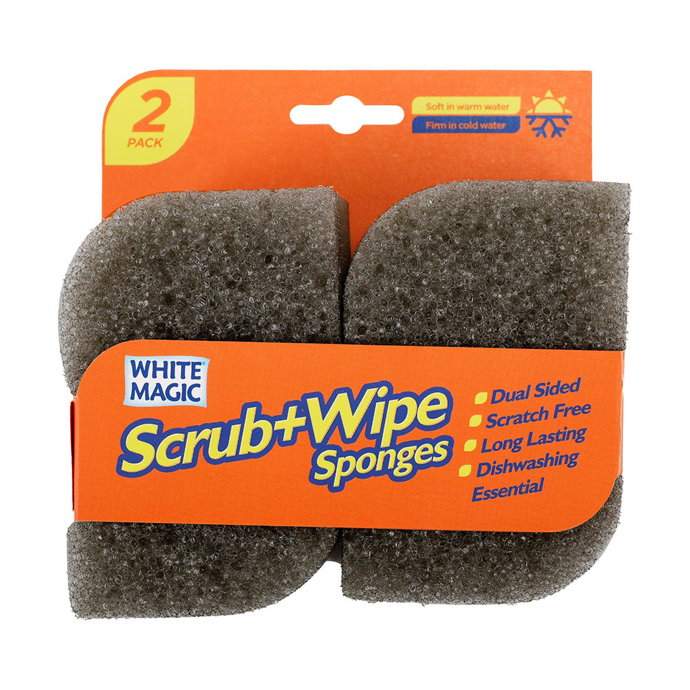 Scrub+Wipe Sponges