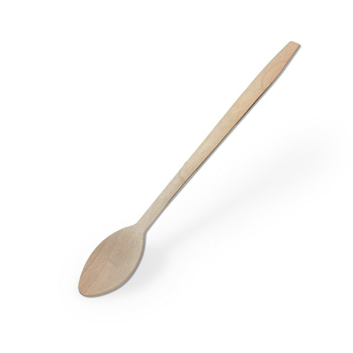 ecoware Wooden Tall Tea Spoon 200mm (Carton of 2000)