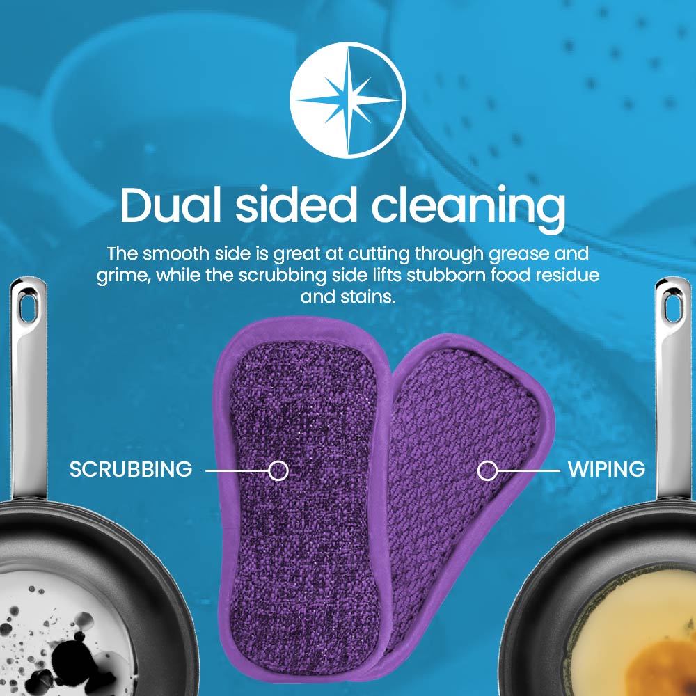 Eco Cloth Washing Up Pad 3 Pack