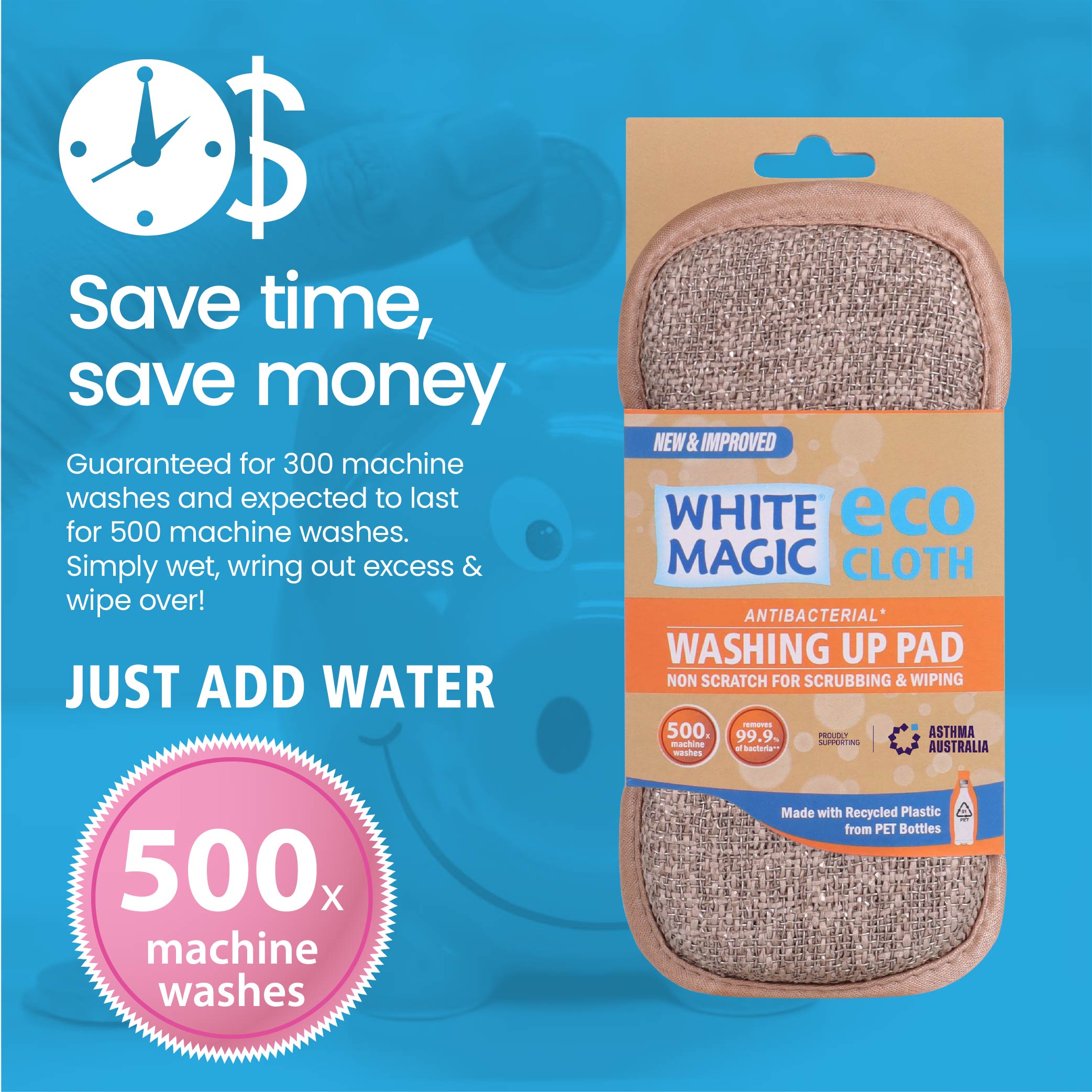 Eco Cloth Washing Up Pad