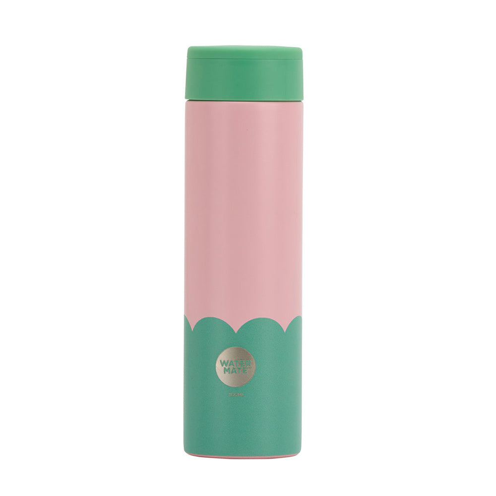 Annabel Trends Stainless Steel Mini Bottle Wave Musk & Green