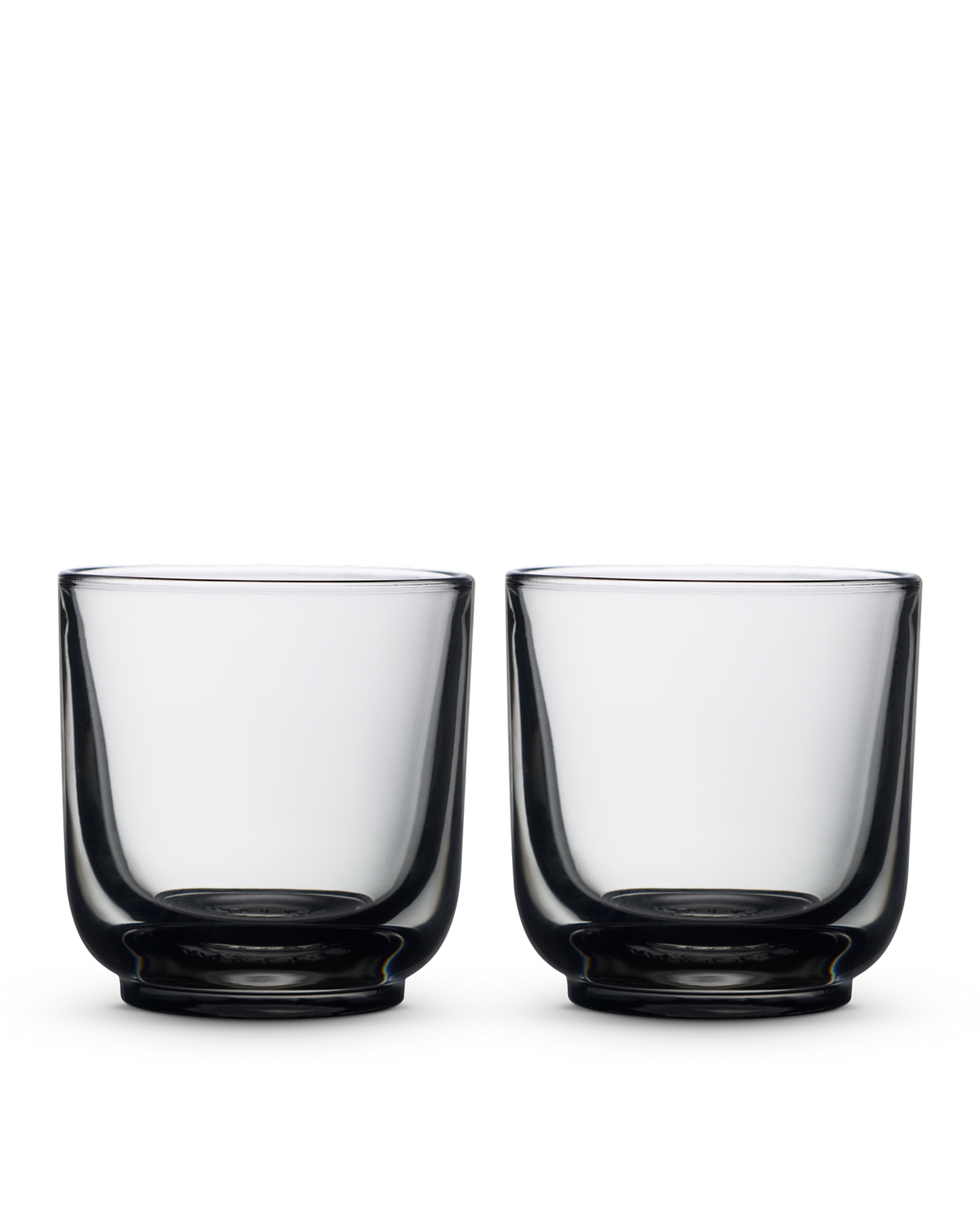 Fellow Pirch Cappuccino Glasses - Set of 2 (Smoke)