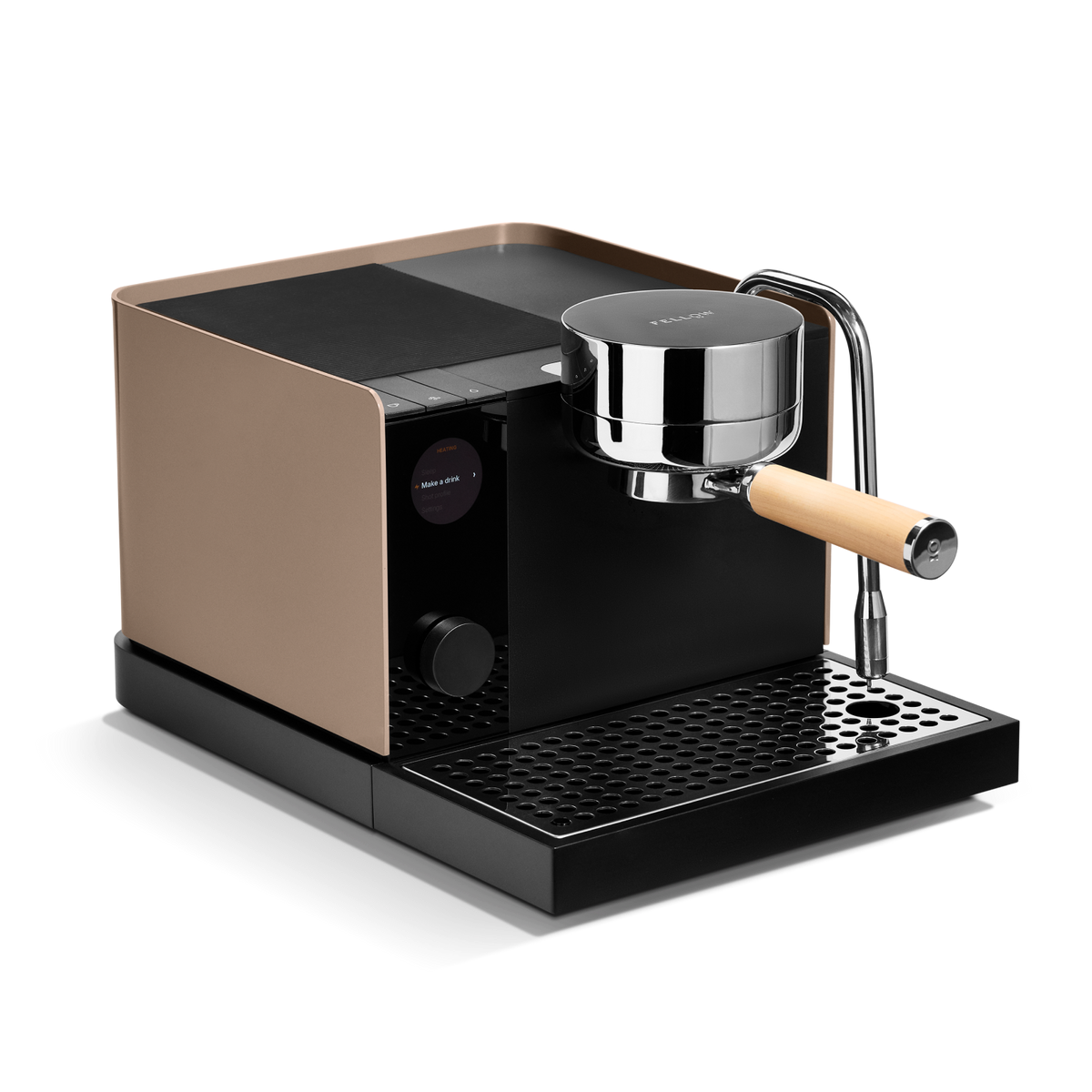 Fellow Espresso Series 1 Coffee Machine - Malted Chocolate with Maple
