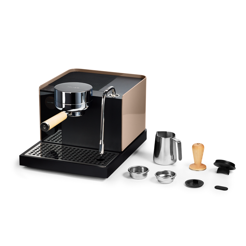 Fellow Espresso Series 1 Coffee Machine - Malted Chocolate with Maple