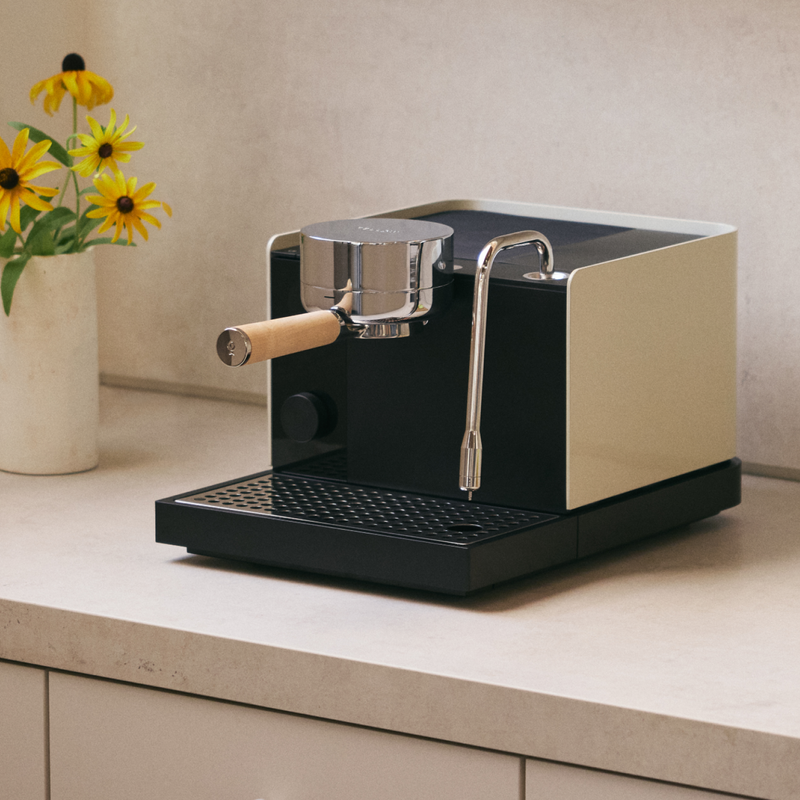Fellow Espresso Series 1 Coffee Machine - Sesame with Maple