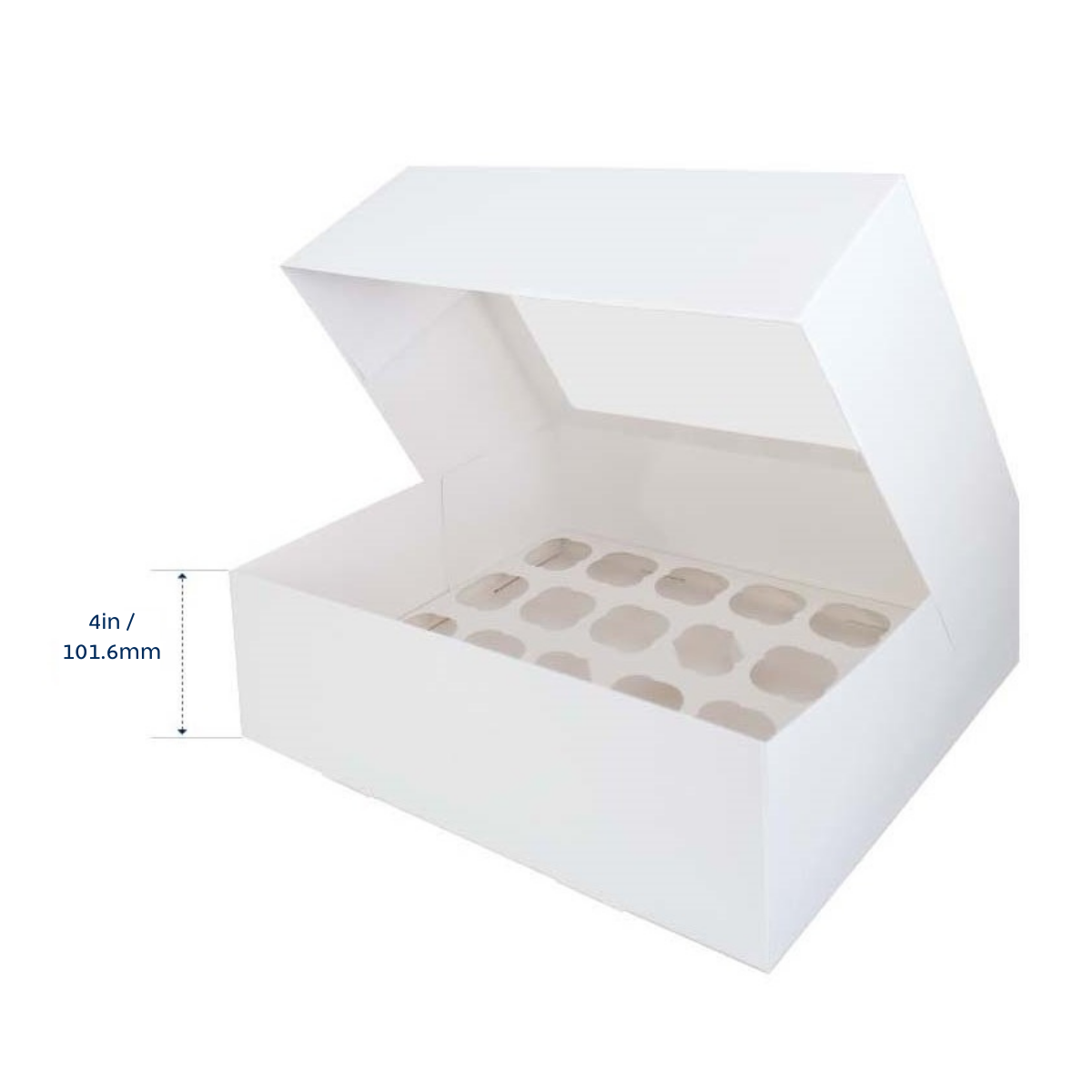 LOYAL Cupcake Box 24 Cavity with Insert