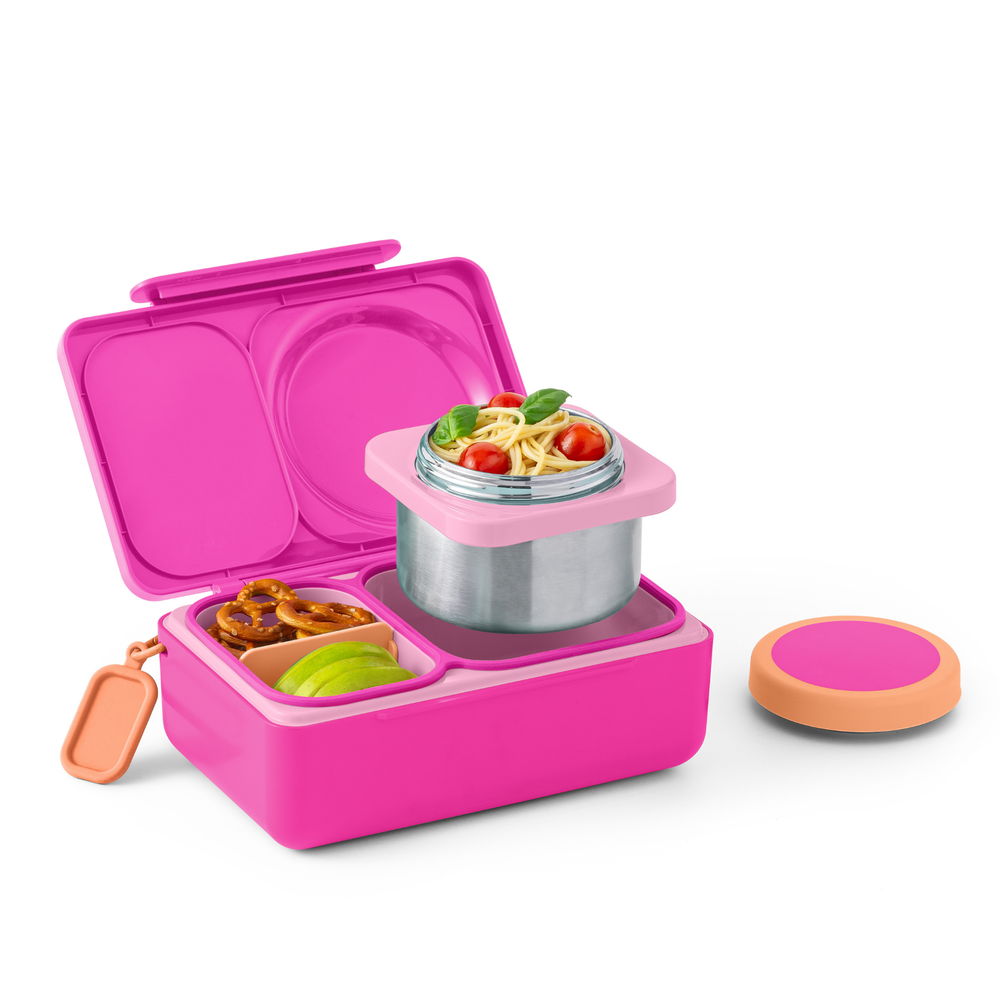 OmieBox UP Hot & Cold Bento Box - Pop Pink
