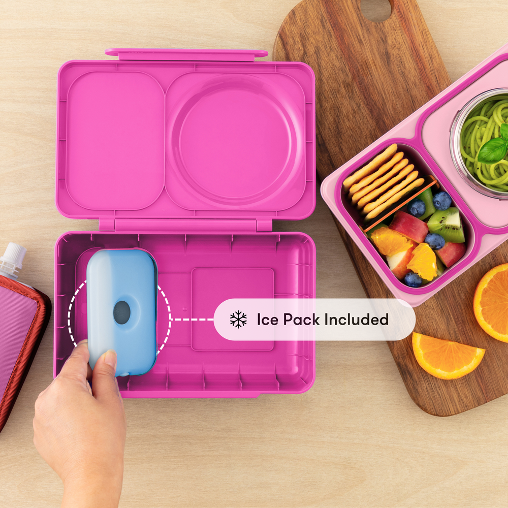 OmieBox UP Hot & Cold Bento Box - Pop Pink