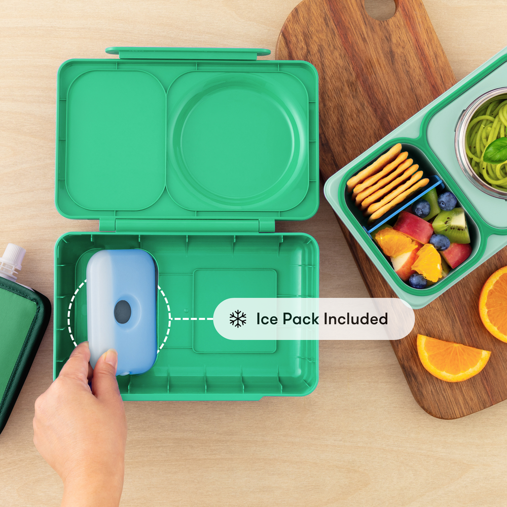 OmieBox UP Hot & Cold Bento Box - Jade Green