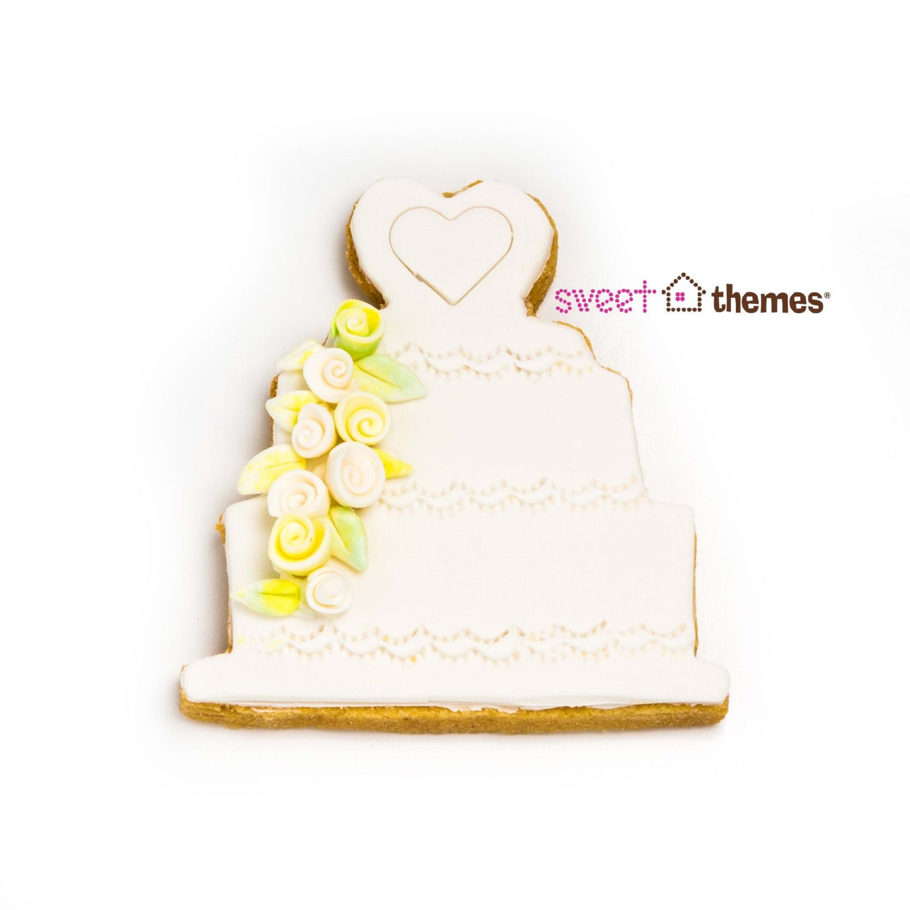 Sweet Themes Wedding Cake Cookie Cutter
