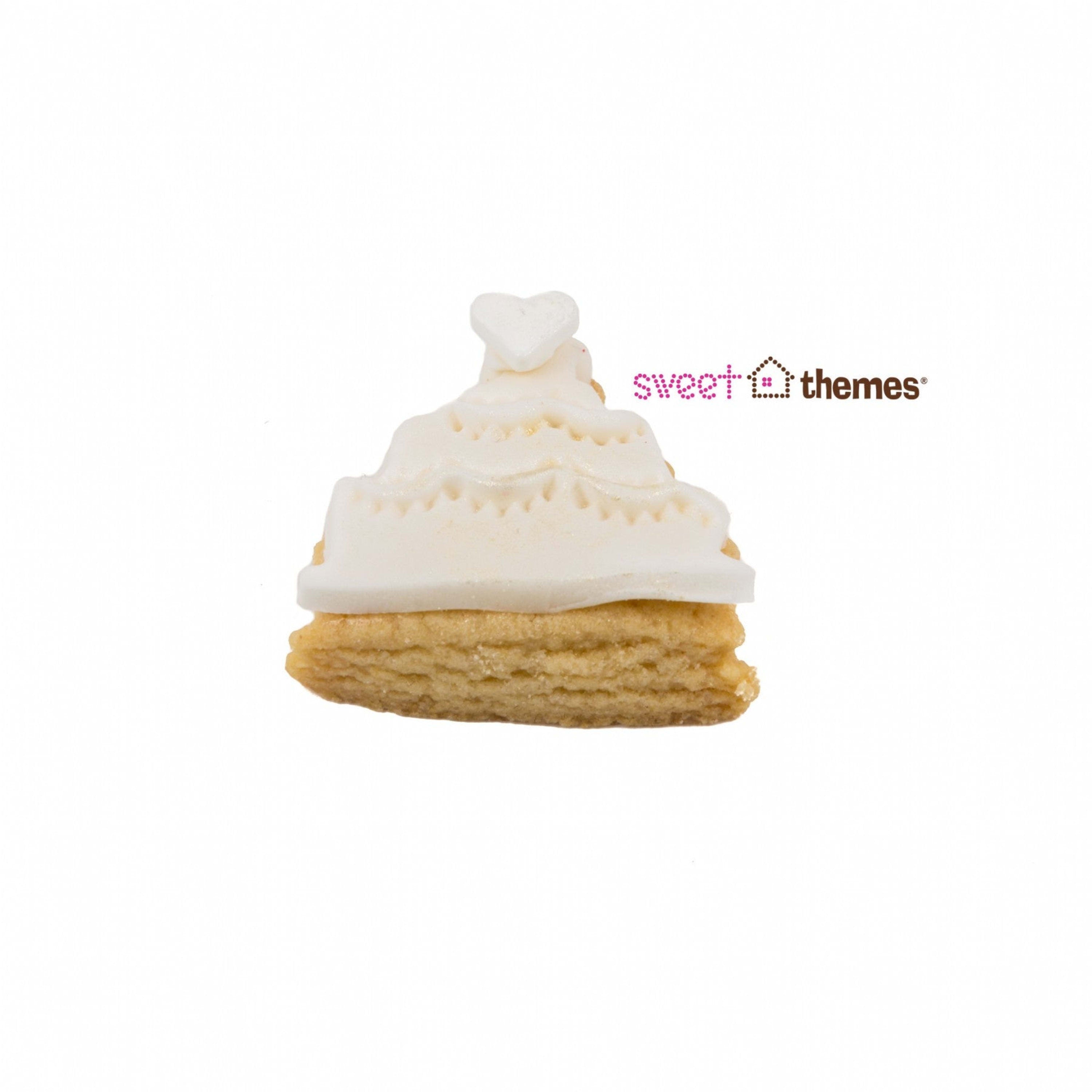 Sweet Themes Mini Wedding Cake Cookie Cutter