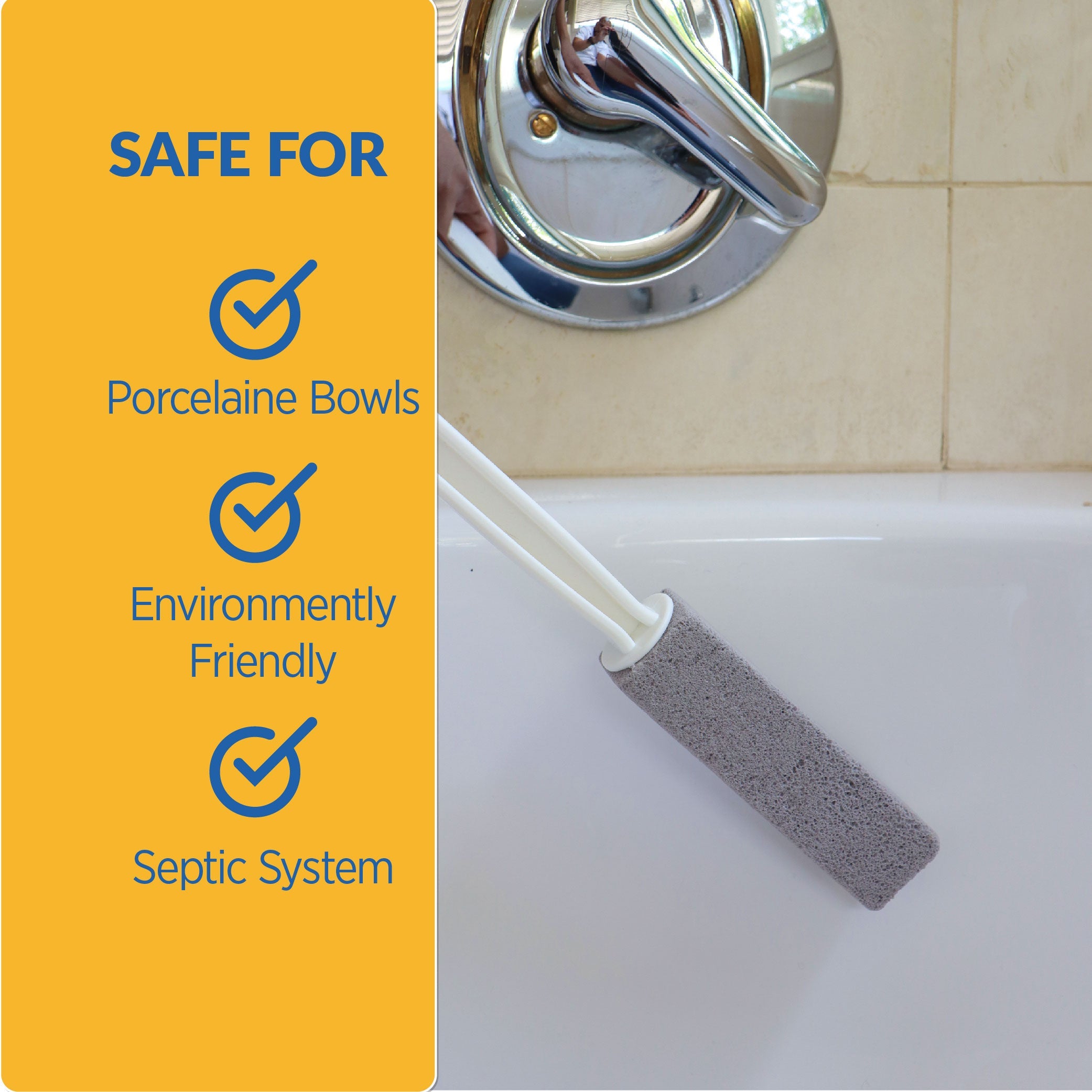 Pumice Toilet Bowl Eraser