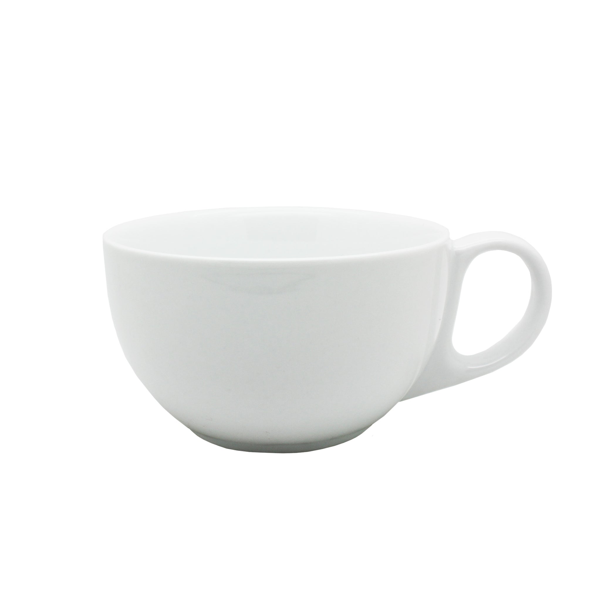 Incafe Bowl Cappuccino Cup White (200ml) 6 Pack