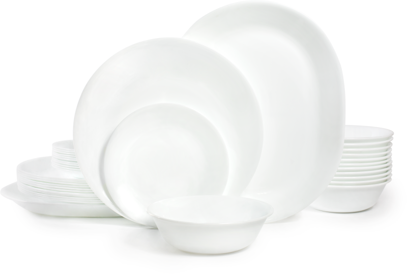 Corelle Winter Frost White 38 Piece Dinner Set