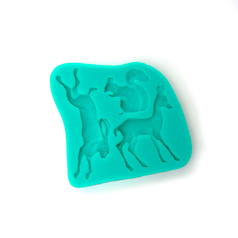 Bake Group Silicone Mould Woodlands Animals