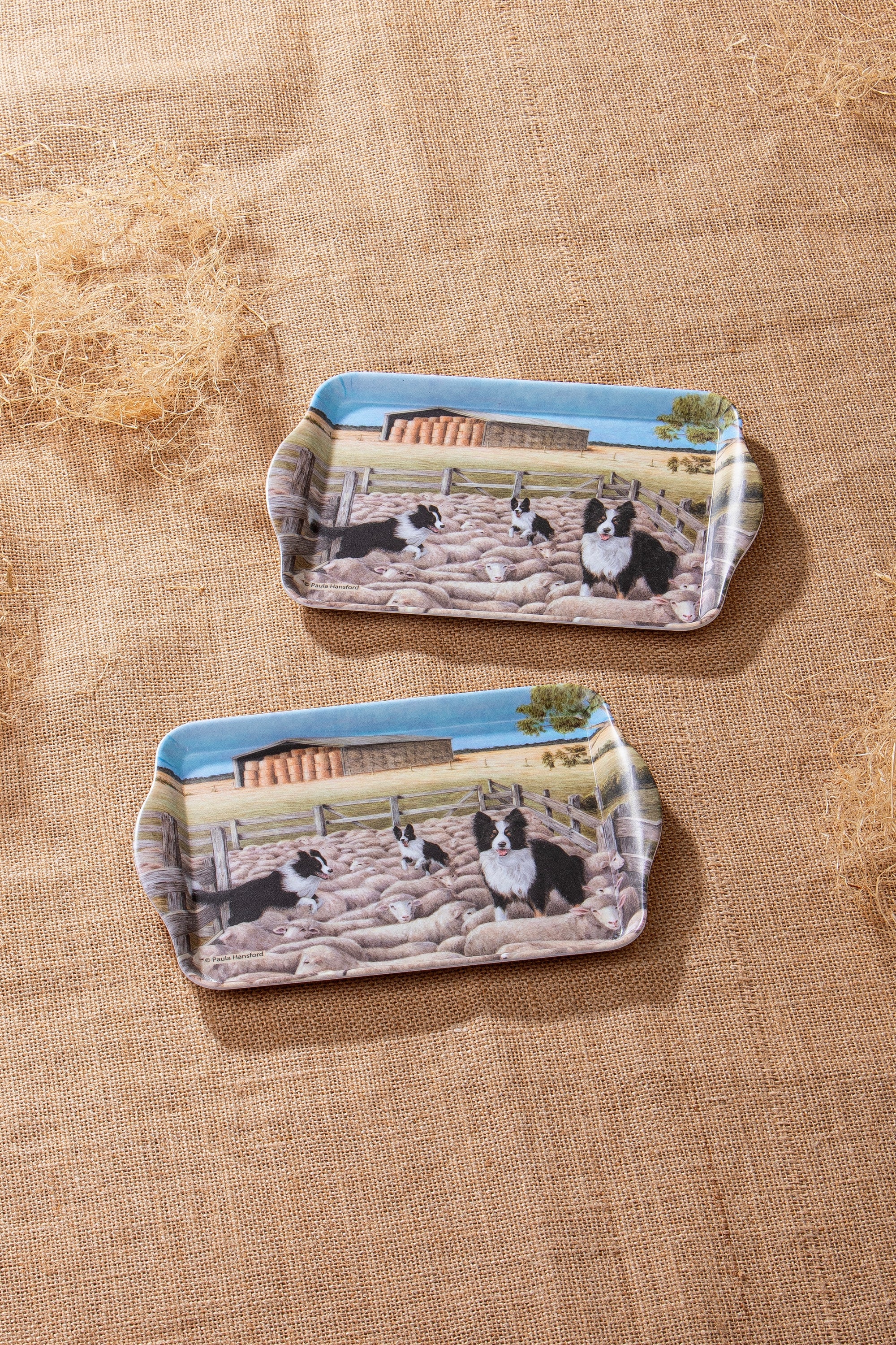Ashdene Working Dogs Sheep Yard 2pk Scatter Tray