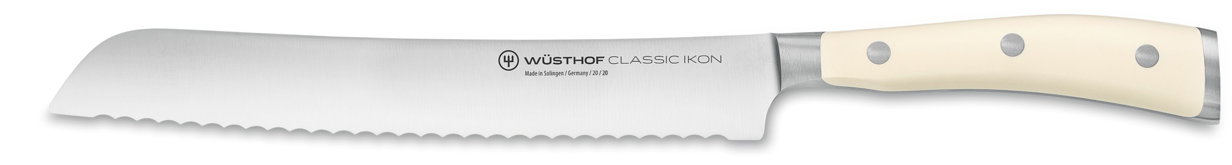 Wusthof Classic Ikon Crème Bread Knife - 20cm