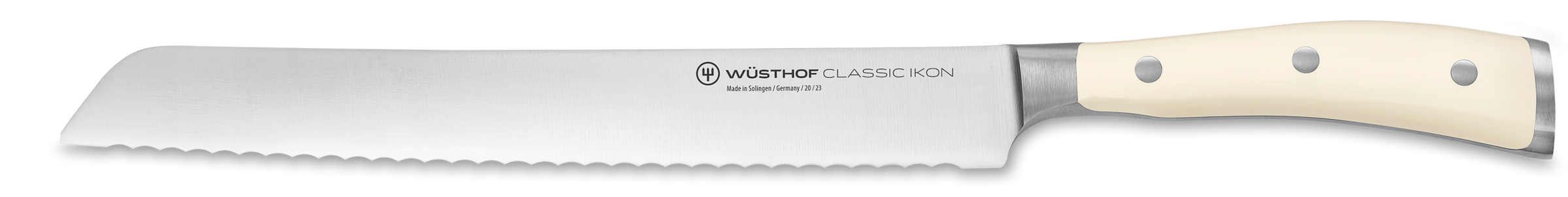 Wusthof Classic Ikon Crème Bread Knife - 23cm