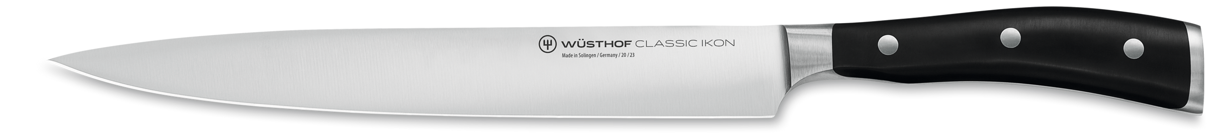 Wusthof Classic Ikon Black Carving Knife - 23cm