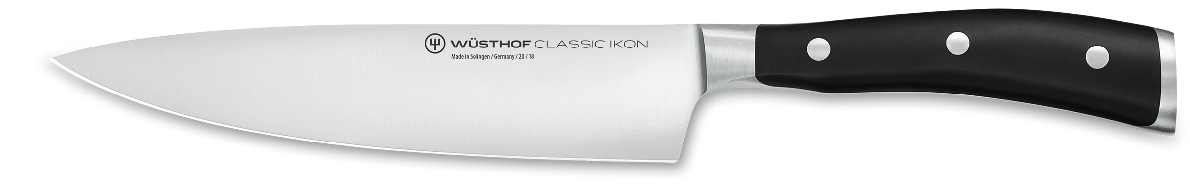 Wusthof Classic Ikon Black Chef's Knife - 18cm