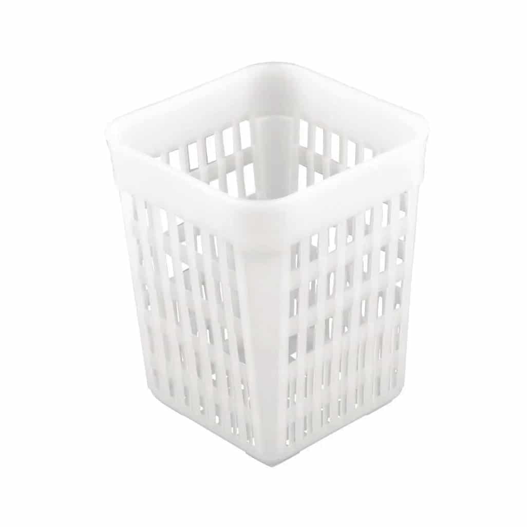 KH Classik Chef Cutlery Basket Square White 105 x 105 x 130mm