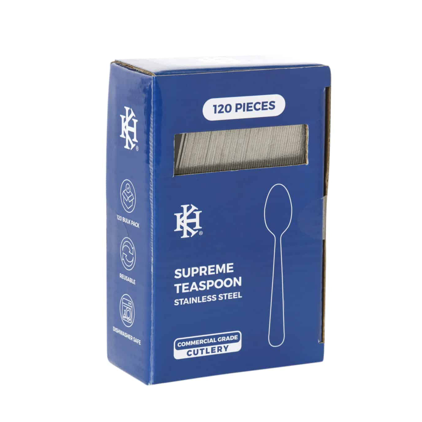KH Classik Chef Supreme Teaspoons 120 Pack Stainless Steel